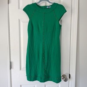 Cynthia Rowley Emerald Cap Sleeve Dress